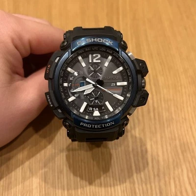[Excelente] Reloj para hombre CASIO G-SHOCK GPW-2000-1A2JF azul negro GRAVITY MASTER Foto 1 de 4