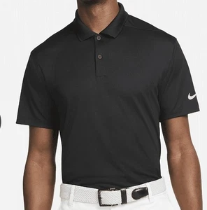 Nike Dri-FIT Victory Men's Golf Polo Black 3XL - Picture 1 of 4