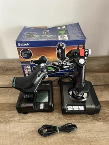 Saitek X52 Pro PC Flight Control System Model PS34 for Windows - Picture 1 of 9