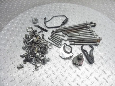 Lote de ferragens 2000 96-03 Kawasaki ZX7R ZX750 porcas parafusos diversos etc fabricante de equipamento original - Imagem 1 de 4