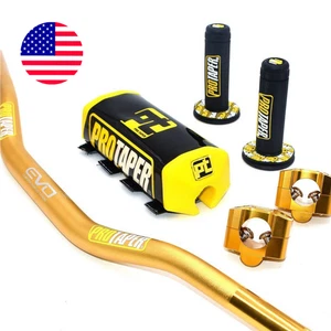 Manillar EVO Fat Bar 1-1/8" para moto de cross ATV Quad - Almohadilla de agarre incluida - Imagen 1 de 4