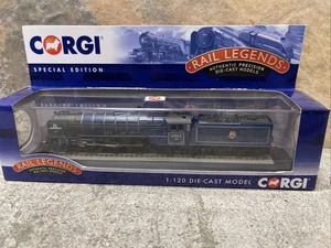 CORGI BR 4-6-2 PEPPERCORN ST97901 TORNADO (BLUE) RAIL LEGENDS MODEL TRAIN 1:120  - Picture 1 of 4