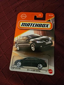 Matchbox 2016 Nissan Sentra #91/125 Nero 2025 - Foto 1 di 3