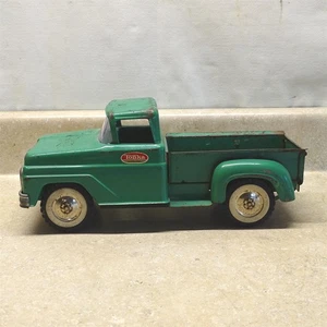 Vintage Tonka Green Step Side Pick Up Truck, Pressed Steel, 62-63 - Picture 1 of 18