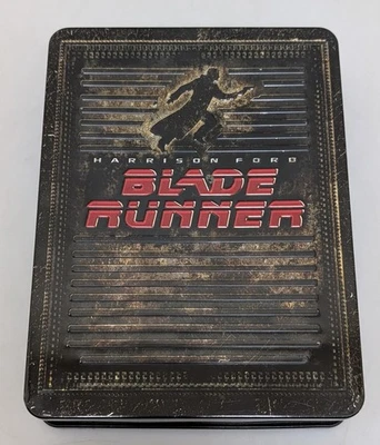 BLADE RUNNER FINAL CUT 5 DISC DVD REGION 2 METAL CASE COMPLETE - Image 1 of 3