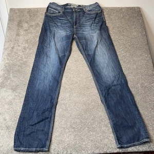 Pantalones de mezclilla BKE Tyler para hombre 38XXL pierna recta nuevos sin etiquetas azul estilo PLC23016 desgastados - Imagen 1 de 9