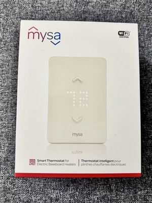 Mysa Smart Thermostat for Electric Baseboard Heaters V2 - White (MYSA BB V2-0) - Image 1 of 4