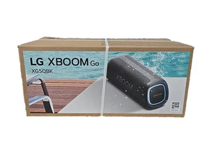 Altavoz portátil Bluetooth LG XBOOM Go XG5QBK nuevo caja sellada - Imagen 1 de 10