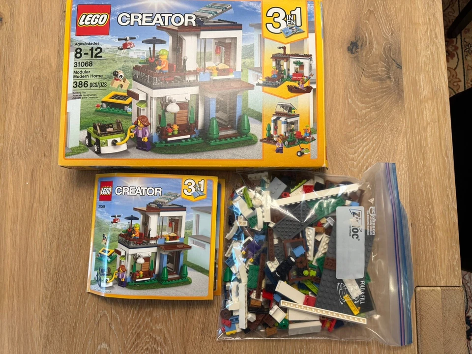 LEGO Set 31068 Creator Modular Hogar Moderno 100% Completo con Manual, Caja Foto 1 de 1