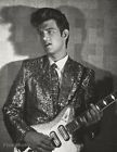 1986 Vintage CHRIS ISAAK &amp; Guitar By BRUCE WEBER Music Singer Hair Photo Gravure
