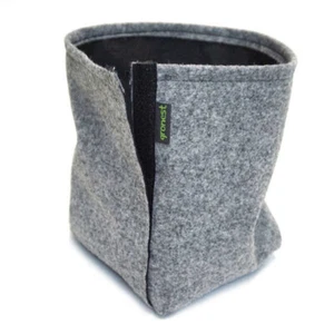 5 x Gronest Umschlag Tasche 19L Grau Safe Roots Stoff Behälter Made IN EU - Bild 1 von 10