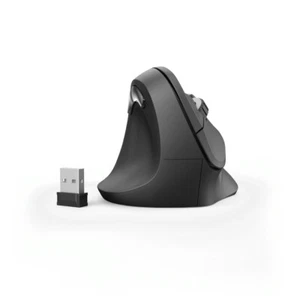 Vertikale PC - Maus ergonomisch optisch Linkshänder USB 1800 DPI 6-Tasten Hama - Bild 1 von 4