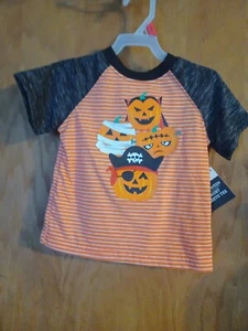 Celebrate Halloween Kurzarm T-Shirt---Größe 2T - Bild 1 von 2