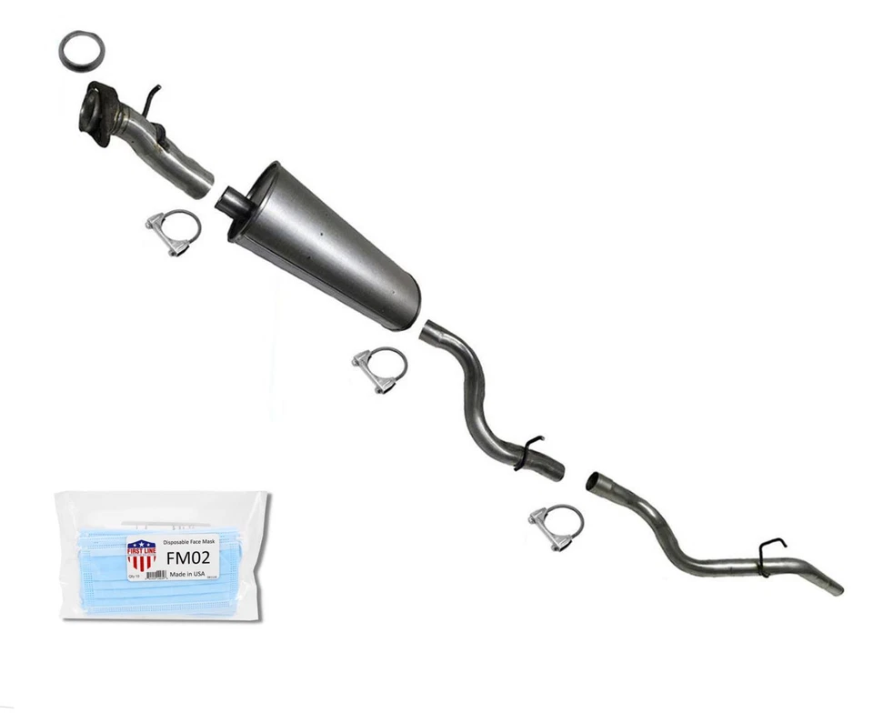 Exhaust System 4.0L 4.6L For Ford Explorer & Mercury Mountaineer 2002-2005 - Image 1 of 4