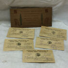 6 Pieces Vintage 1970's Wood Money Collection California Redwood Dollar 