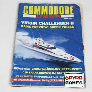 Commodore User CU - July 1986 - Issue 34 - Virgin Challenger II (See descript... - Picture 1 of 1