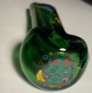 Hand Blown Glass Pipe 4” - Picture 1 of 5