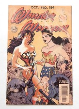 Wonder Woman #184 DC Oct 2002 Comic Adam Hughes Cover Art Golden Age Homage