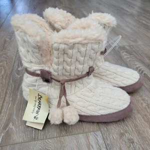 BEARPAW Women's Trista Slipper NWT | Size 9 | Real Wool Lining - Picture 1 of 5