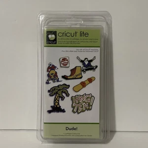 Cricut Lite Dude! Cartridge 50 Themed Images 2000171 Sealed - Picture 1 of 7