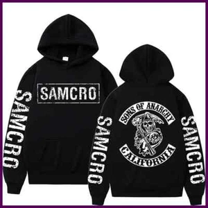 Sons of Anarchy SAMCRO Graphic Hoodie Man Streetwear Autumn Men Womnen High - Picture 1 of 32