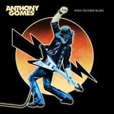 ANTHONY GOMES: HIGH VOLTAGE BLUES - SCHWARZ & ORANGE (LP Vinyl *BRANDNEU*)