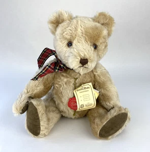 Hermann Teddy Original Bear - 42cm, Blond Mohair - Growler - Made in Germany - Picture 1 of 18