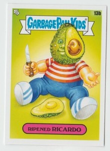2021 Topps Garbage Pail Kids Food Fight #13b Ripened Ricardo