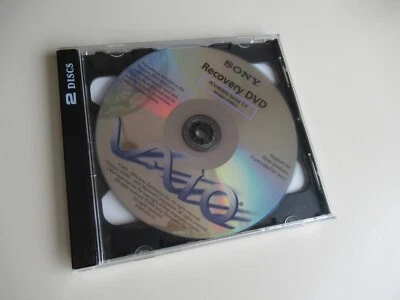 SONY RECOVERY DVD 2 DISCS VAIO RECOVERY WIZARD 2003 - Image 1 of 4