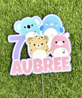 Squishmallows Cake Topper Party Birthday Personalised