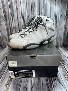 Nike Air Jordan 6 Ringe 2010 Größe 12 Herren Metallic Silber - Bild 1 von 10
