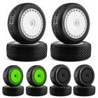 4Pcs/Set 17mm Hex TIRES & Wheels for 1/8 Arrma 6s/3s Typhon,HSP Off-Road Vehicle