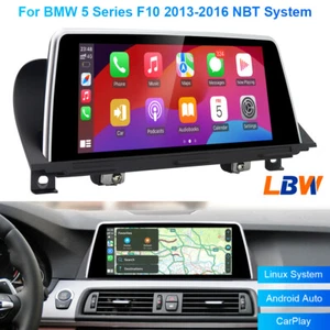 10.25'' Car Linux Screen Wifi Player For BMW 5 Series F10 2013-2016 NBT System - Picture 1 of 12