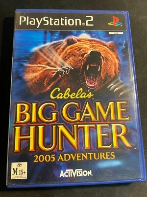 CABELA'S BIG GAME HUNTER 2005 ADVENTURES | SONY PS2 PLAYSTATION 2 + MANUAL - Image 1 of 3