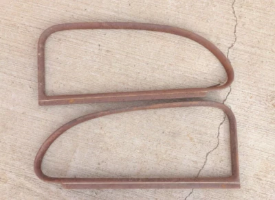 Chevy 1939 sedán de 2 puertas cuarto ventana adorno molduras originales GM par MD Foto 1 de 4