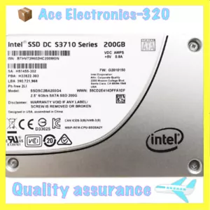 Intel SSD DC S3710 Series SSDSC2BA200G4 200GB 2.5" 6Gb/s SATA Solid State Drive - Picture 1 of 3