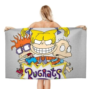 Rugrats Gifts Beach Towel for Women Girl Or Boys Birthday Inspired 30.7"*51.2" - Picture 1 of 7