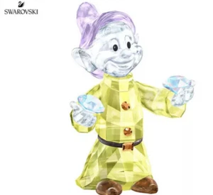 NIB Swarovski Disney Snow White & Seven Dwarfs Dopey Crystal Figurine #5428558 - Picture 1 of 10