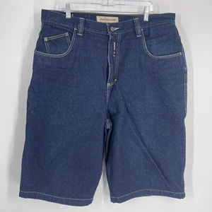 Pantalones cortos vaqueros negros vintage Willie Esco Duns 1967 hip hop calce relajado - Imagen 1 de 5