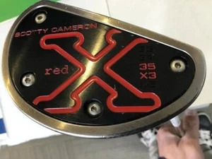Scotty Cameron RED X3 Putter 35 inch with Head Cover Right Handed - Picture 1 of 6