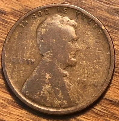 1918 Lincoln Wheat Cent Woody Improper Alloy Mix Error Unique Eye Appeal Coin - Image 1 of 4