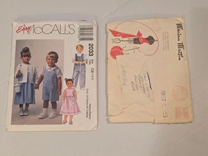 1999 McCalls and 1967 Marian Martin Clothing Patterns - Picture 1 of 11