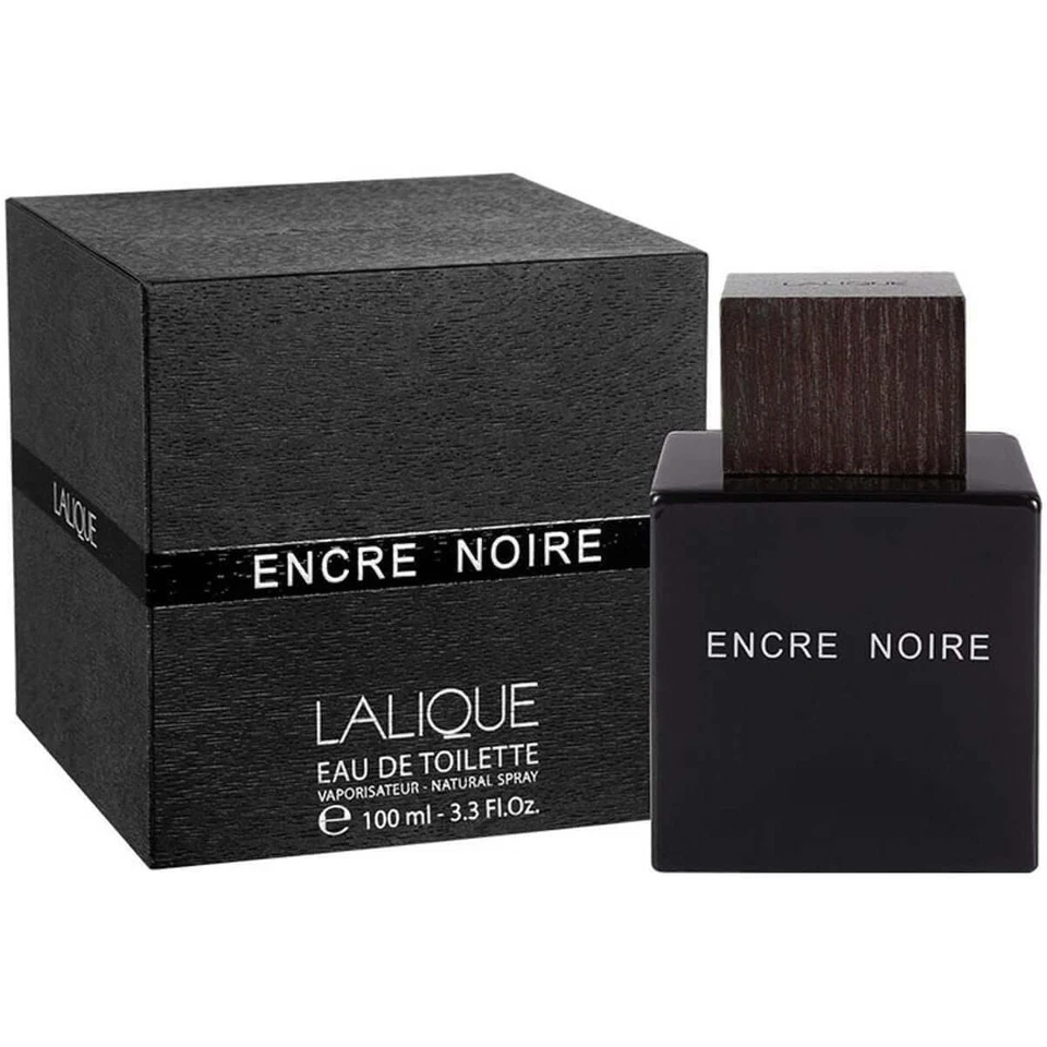 Colonia Encre Noire de Lalique para hombre EDT 3,3/3,4 oz nueva en caja Foto 1 de 1