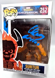 CLANCY BROWN SIGNED AUTOGRAPHED THOR RAGNAROK SURTUR FUNKO POP SPONGEBOB JSA COA - Picture 1 of 4