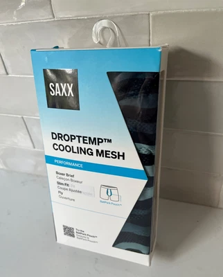 Calzoncillo boxer de malla refrescante SAXX DropTemp para hombre multicolor L mosca nuevo con etiquetas en caja Foto 1 de 4