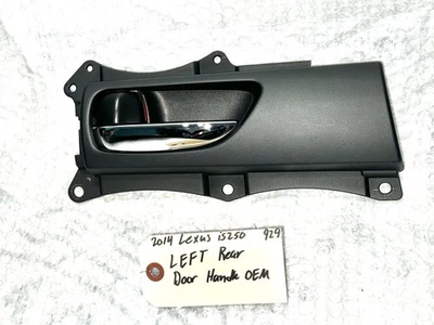 2014-2016 LEXUS IS250 СЕДАН ЗАДНИЙ ЛЕВЫЙ СО СТОРОНЫ ВОДИТЕЛЯ ВНУТРЕННЯЯ ДВЕРНАЯ РУЧКА OEM - Изображение 1 из 4