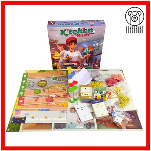 Kitchen Rush Board Game Pegasus Spiele Gastronomy Cooking Cooperative Revised 8+ - Picture 1 of 9