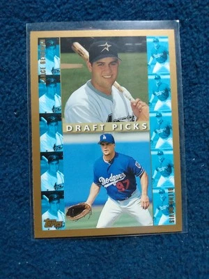1998 Topps #246 Lance Berkman, Glenn Davis Draft Picks Rookie Card - Image 1 of 2