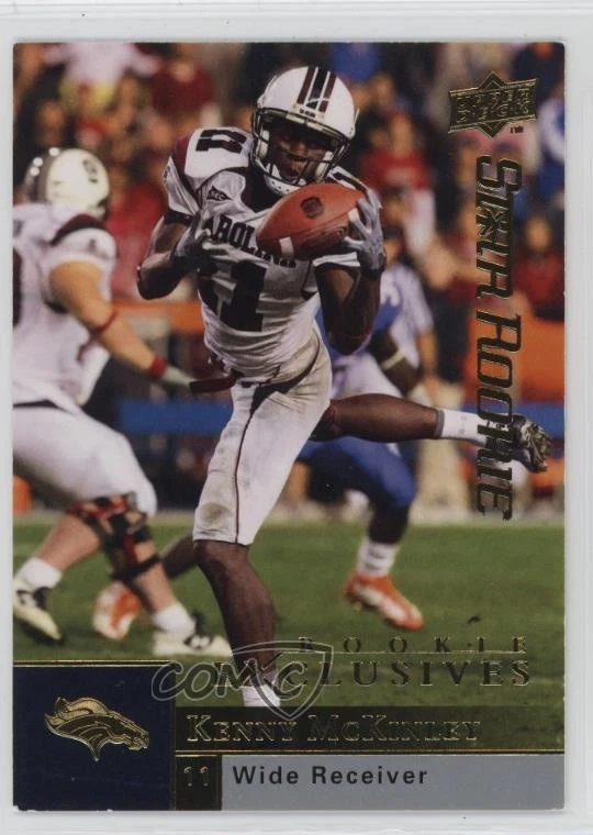 2009 Upper Deck Rookie Exclusives Kenny McKinley #48 RC - Image 1 of 2