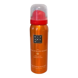 Gel de ducha espumoso Rituals Happy Buddha 1,6 fl oz tamaño de viaje descontinuado nuevo sin caja - Imagen 1 de 6